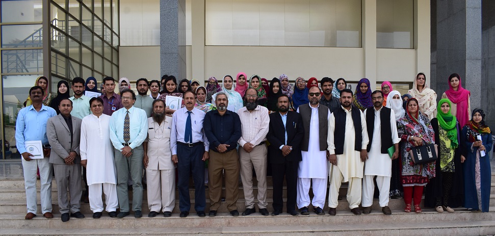 PASTIC organized three days training programme at Pir Mehr Ali Shah Arid Agriculture University to uplift researchers capabilities